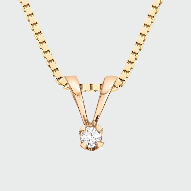 Enstens diamantanheng 0,03