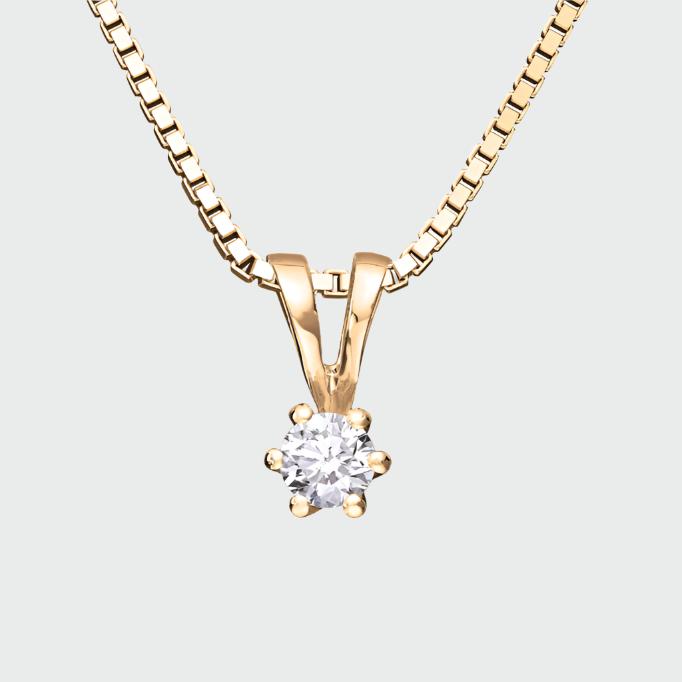 Enstens diamantanheng 0,20 ct