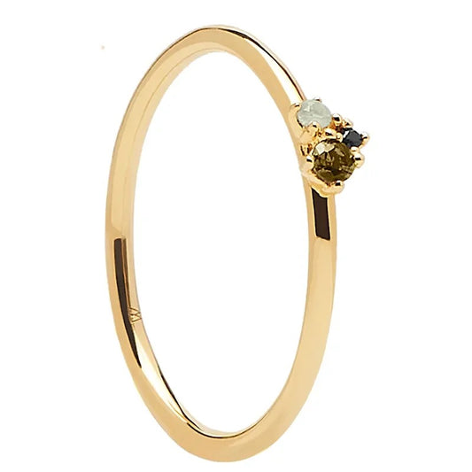 PDPaola Lime Brush Ring