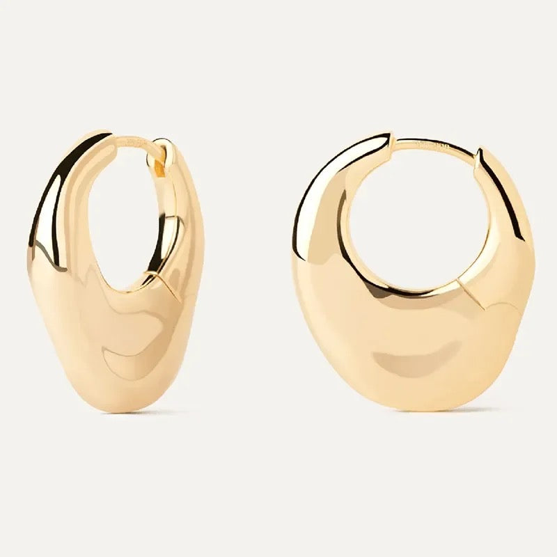 PDPAOLA Volcano Hoop Earrings