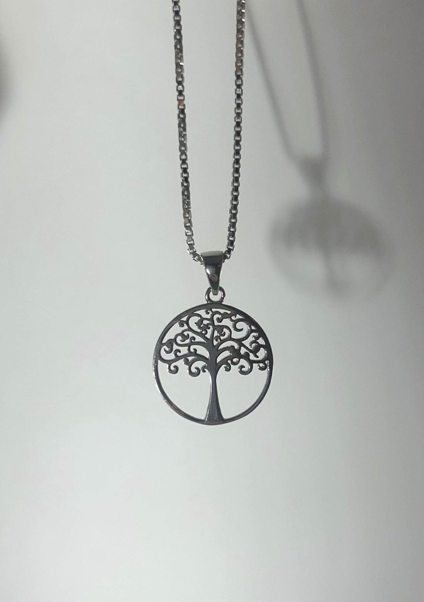 Livets tre - sølv - lite