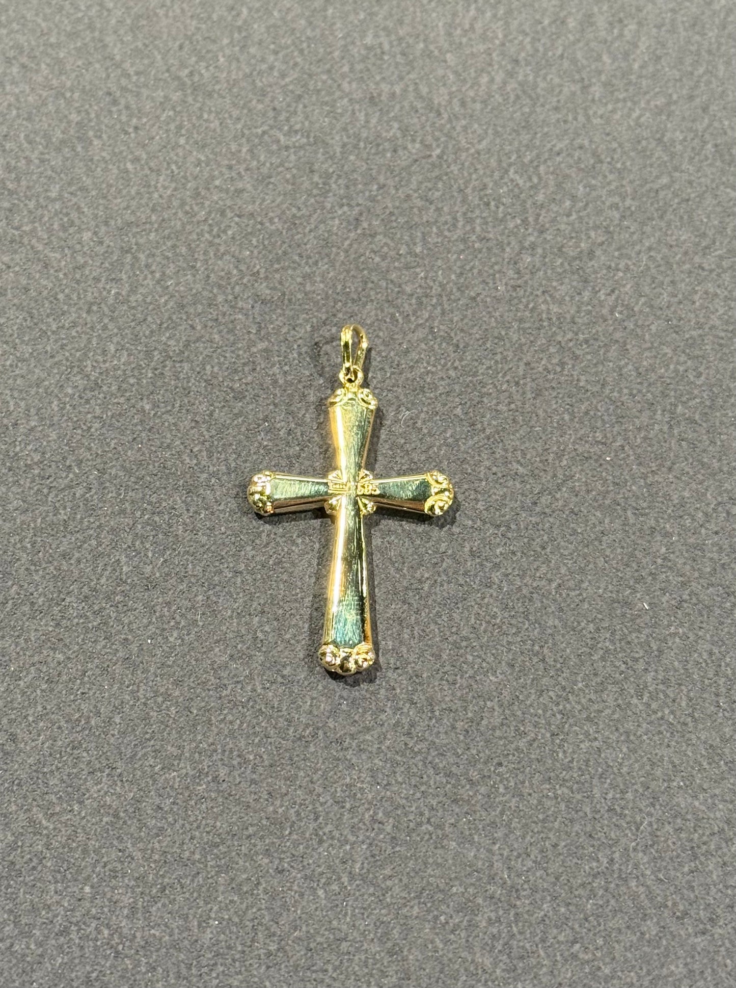 Vintage - Stort gullkors