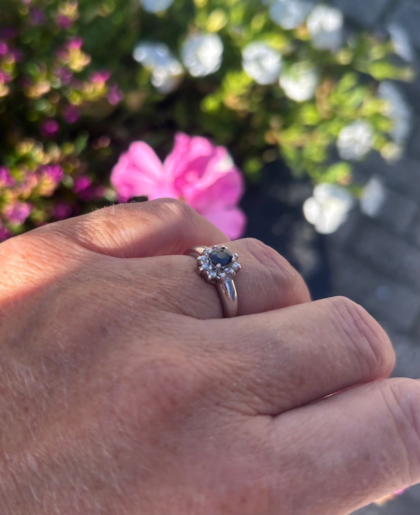 Safir rosettring