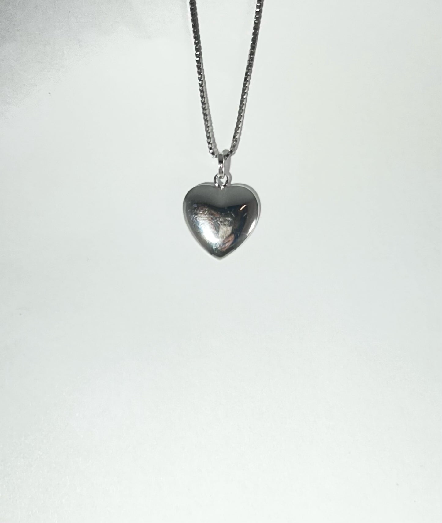 Sølv Hjerte Smykke - kan graveres