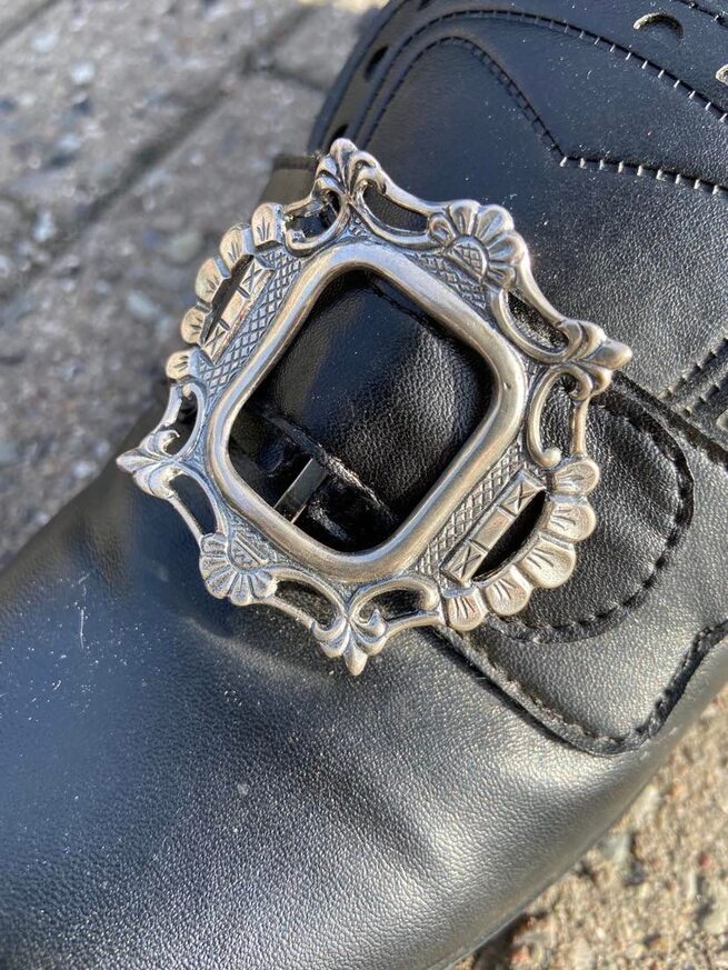 Skospenner - sølv oksidert