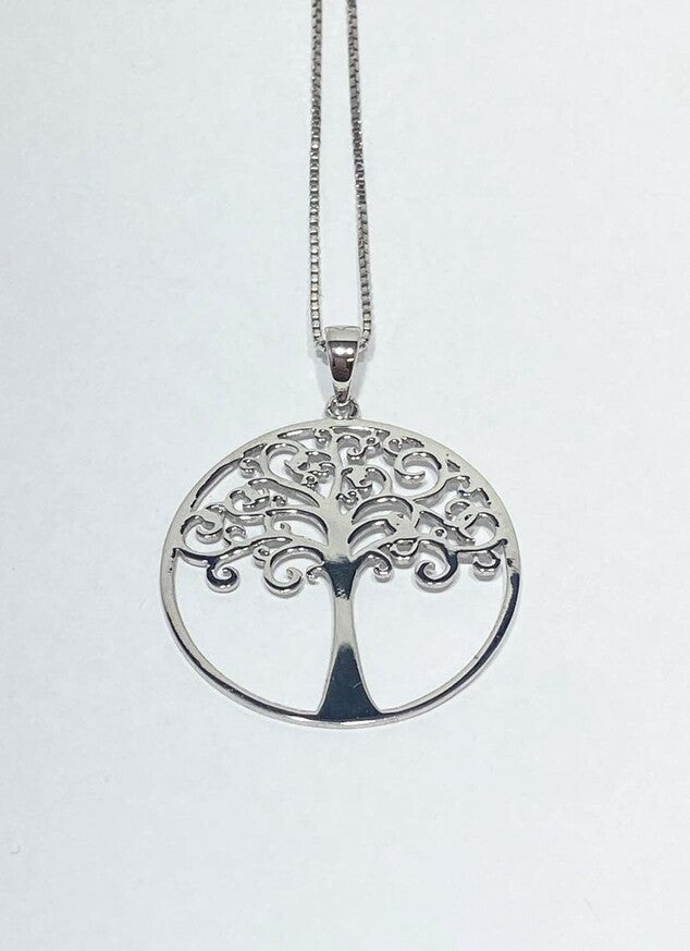 Livets tre - stort - sølv