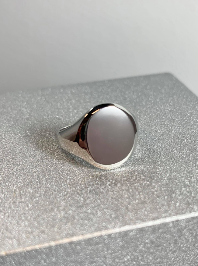 Sølvring - signetring