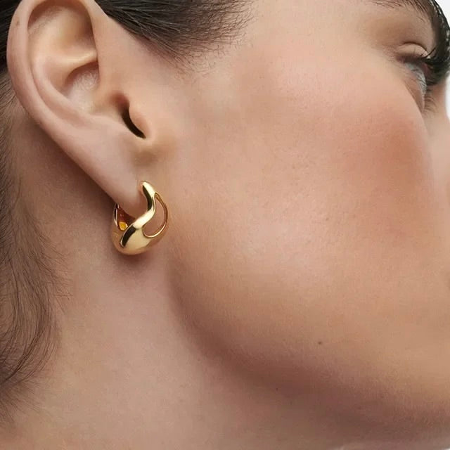 PDPAOLA Tempo Hoop Earrings