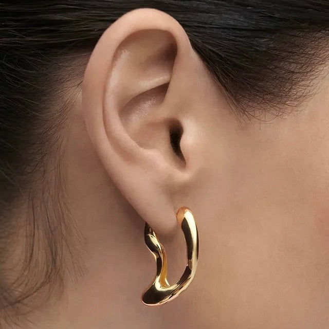 PDPAOLA Sense Hoop Earrings