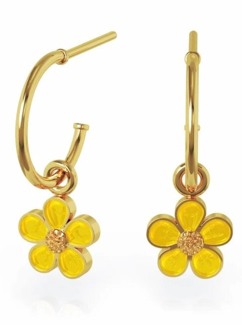 Liv smørblomst øreringer