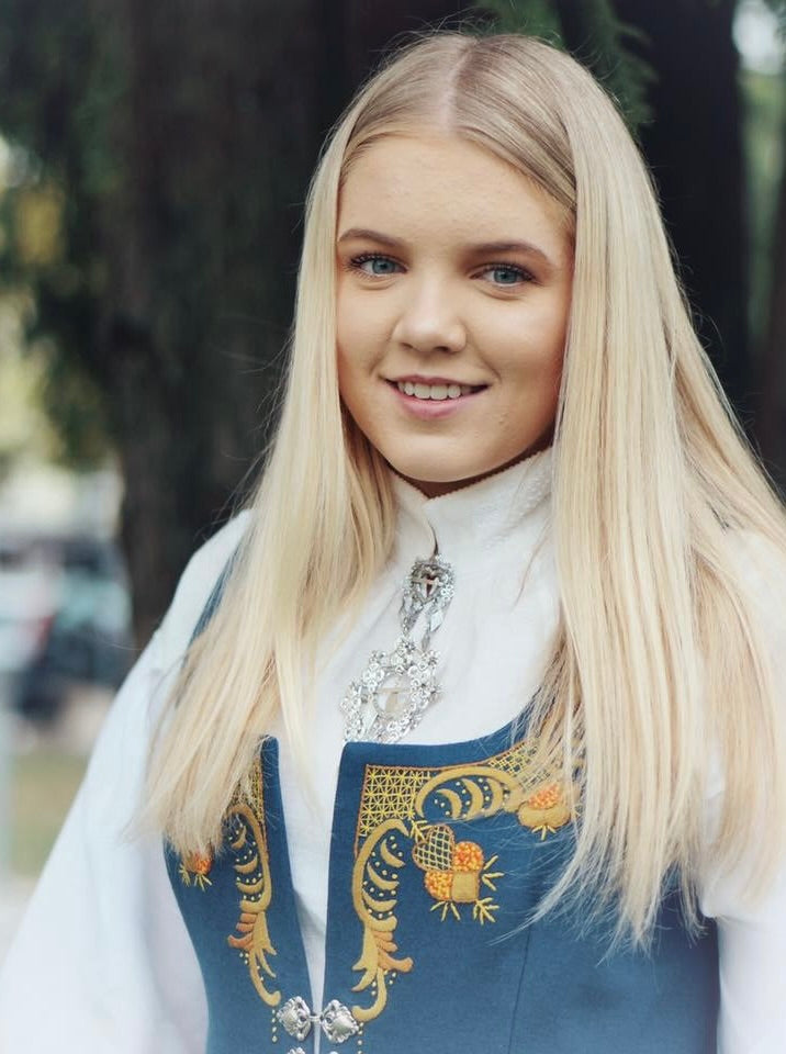 Hovedsølje - rund stor sølv oksidert