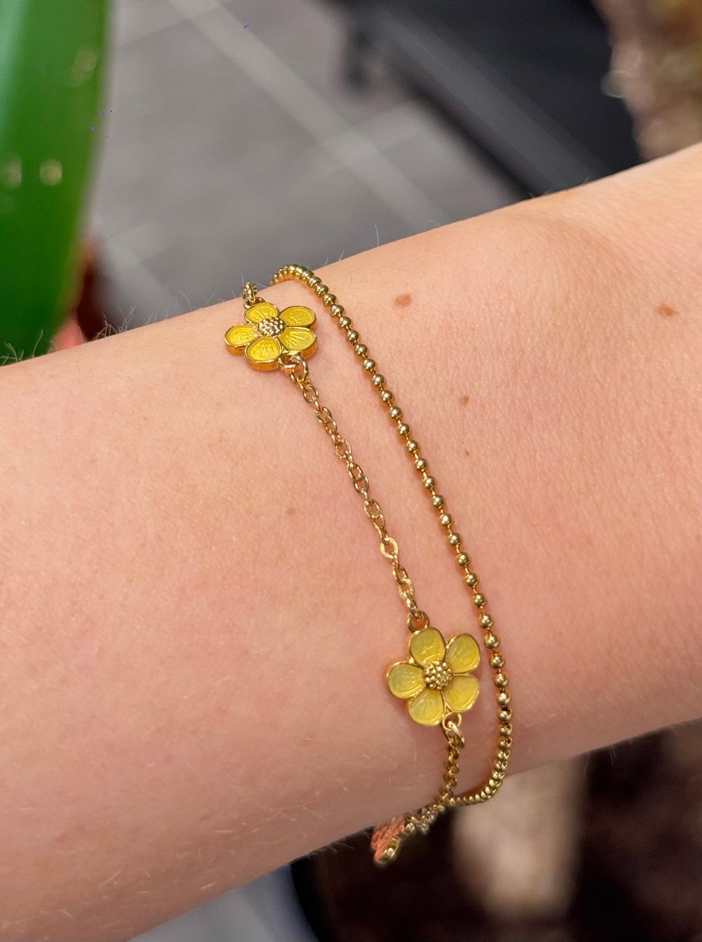 Liv - Armbånd Med Smørblomst