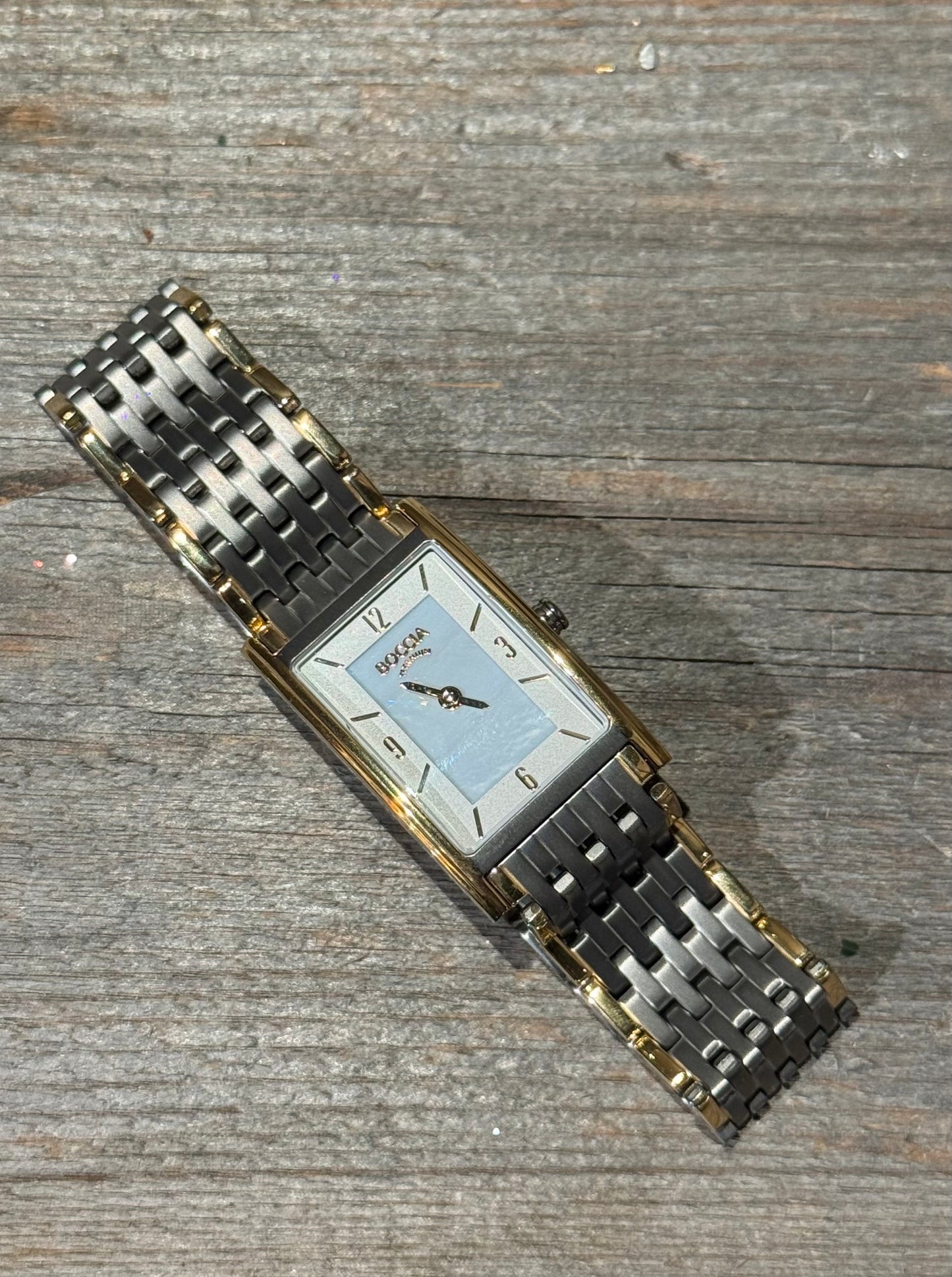 Boccia titanur rektangulær bi-color