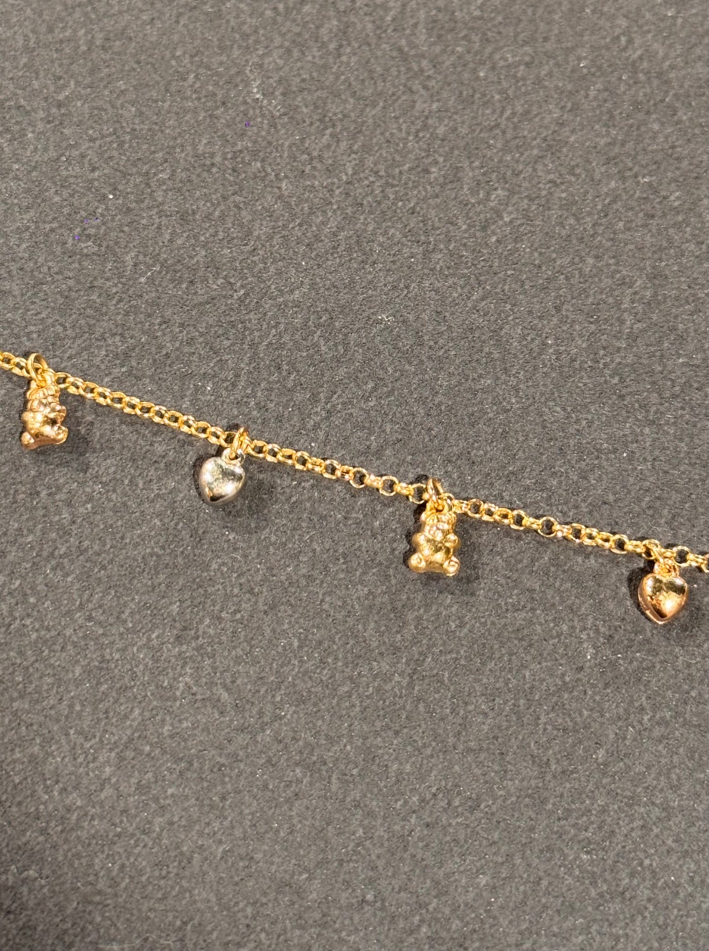 Vintage - Armlenke med charms