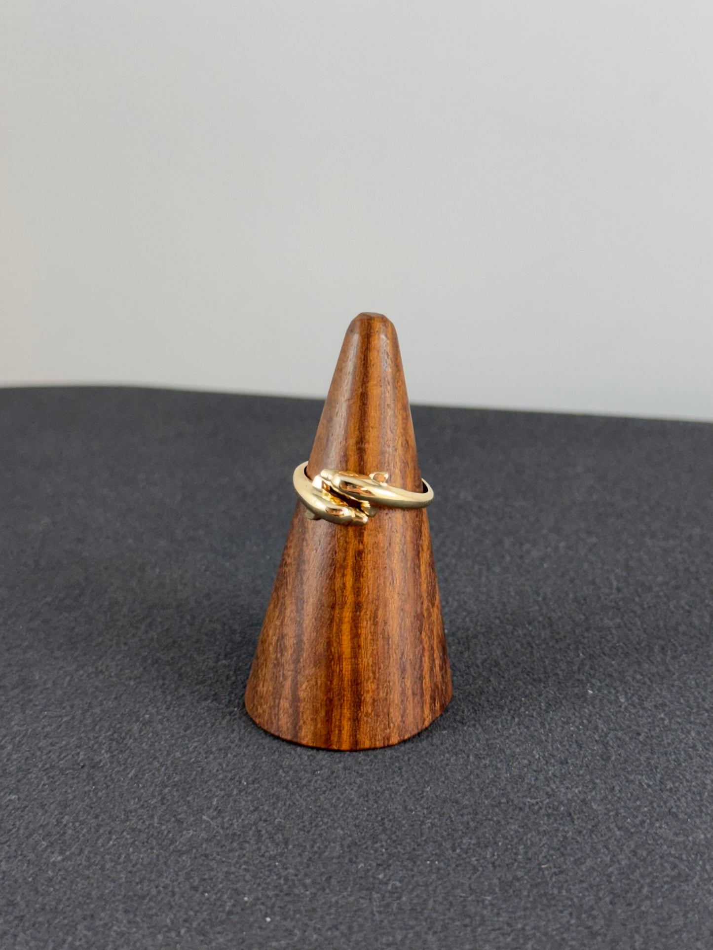 Vintage - Ring m/ delfiner