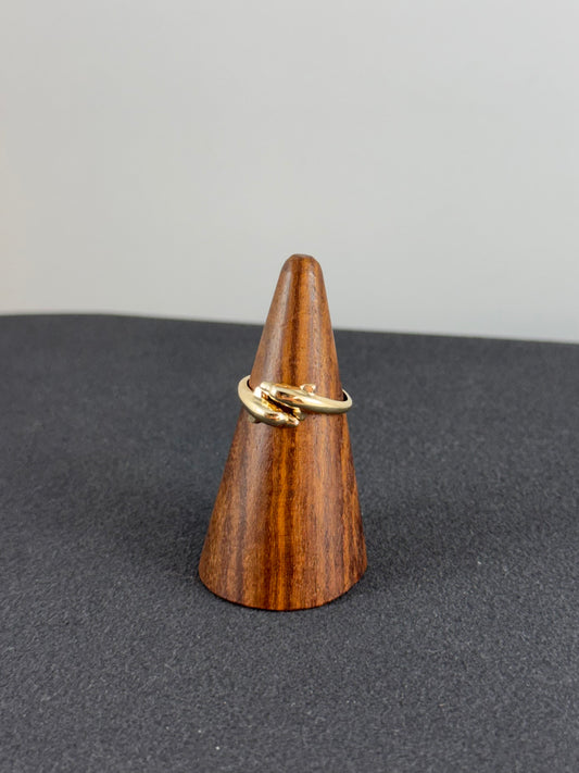 Vintage - Ring m/ delfiner