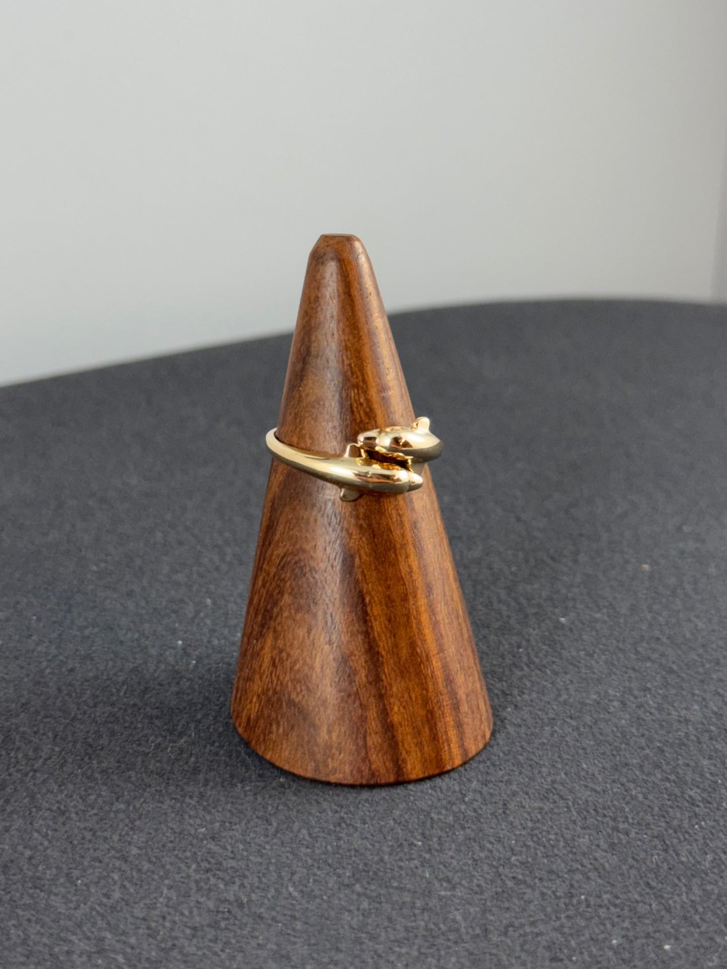 Vintage - Ring m/ delfiner