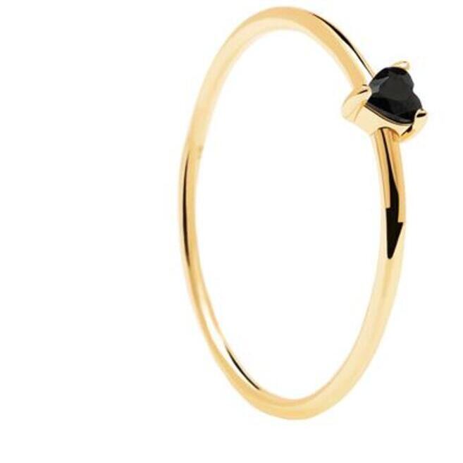 PDPaola black heart ring